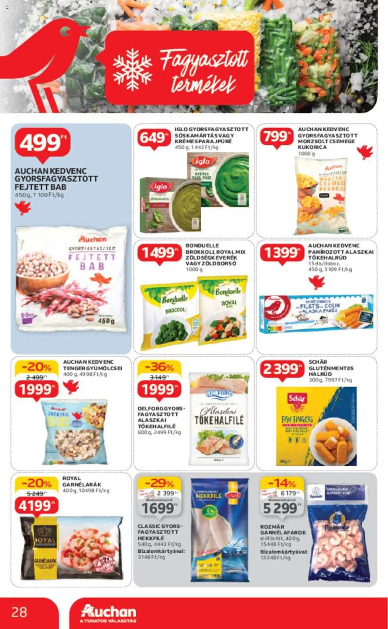 Auchan Akciós újság Auchan 28 oldal