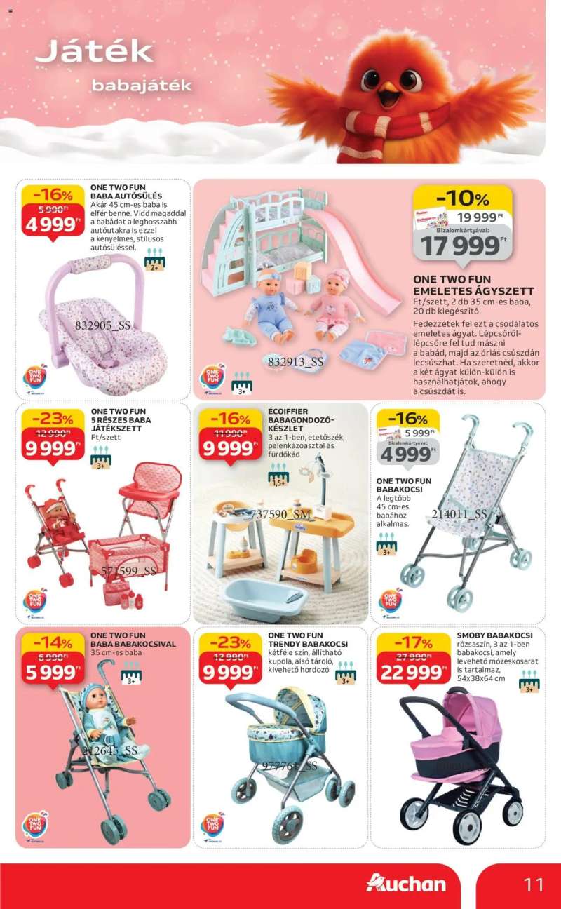Auchan Karácsonyi játék 11 oldal