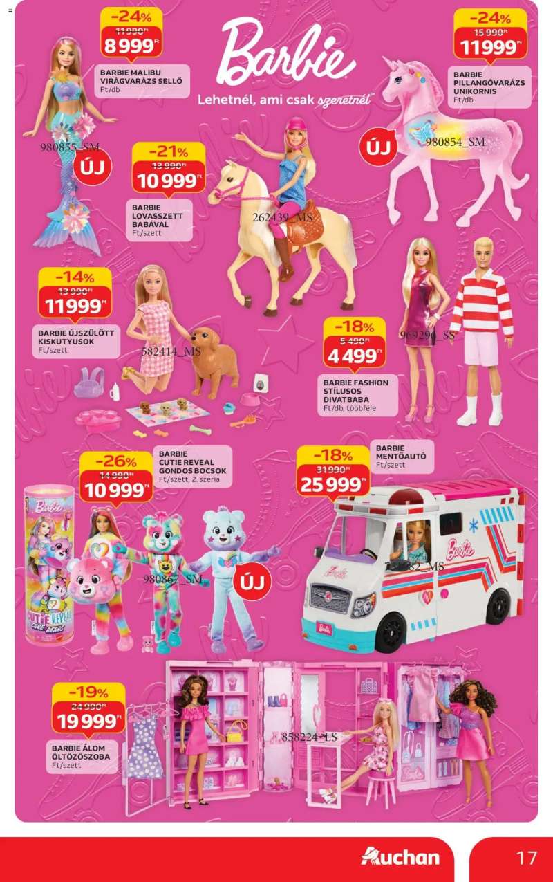 Auchan Karácsonyi játék 17 oldal