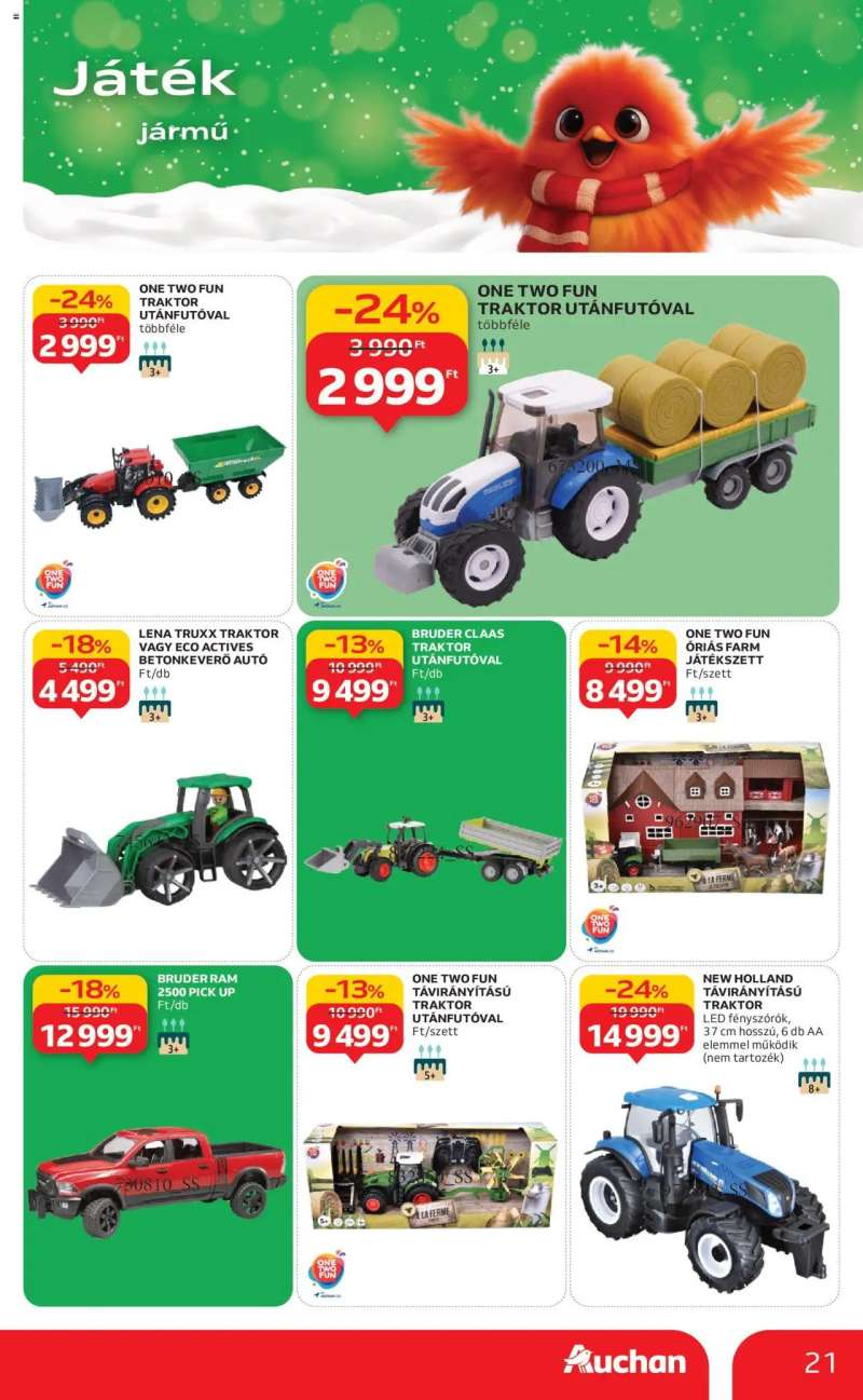 Auchan Karácsonyi játék 21 oldal