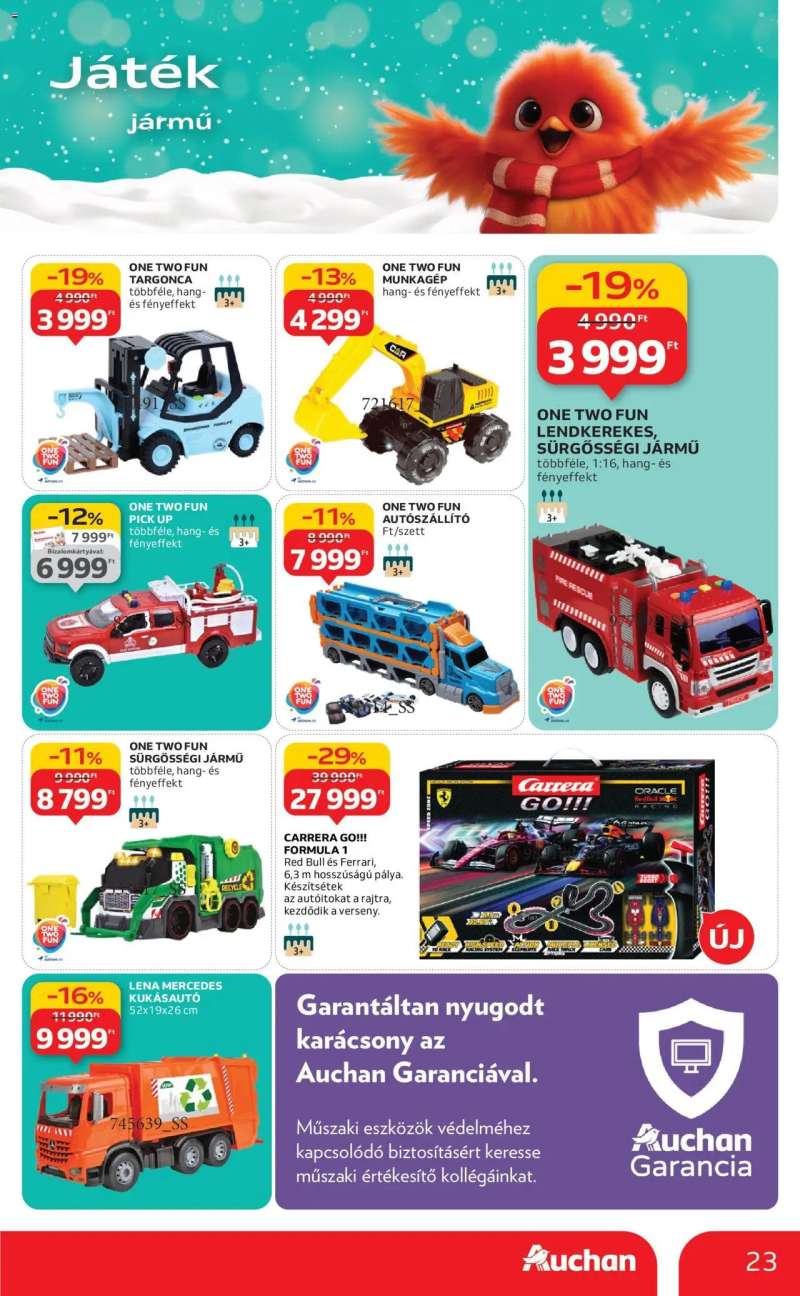 Auchan Karácsonyi játék 23 oldal
