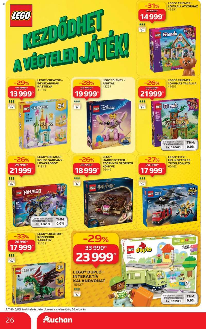 Auchan Karácsonyi játék 26 oldal