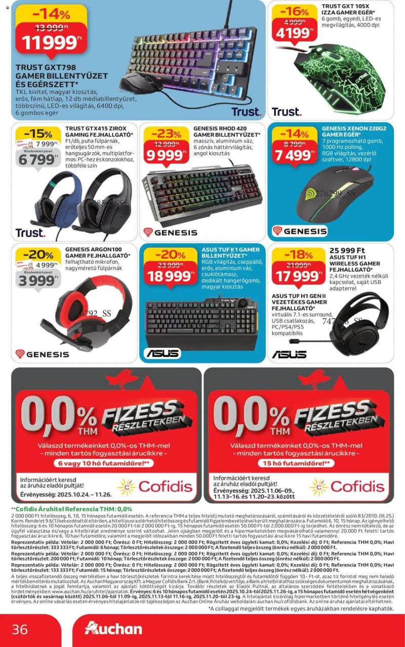 Auchan Karácsonyi játék 36 oldal