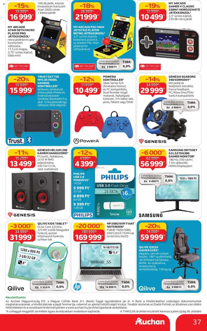 Auchan Karácsonyi játék 37 oldal