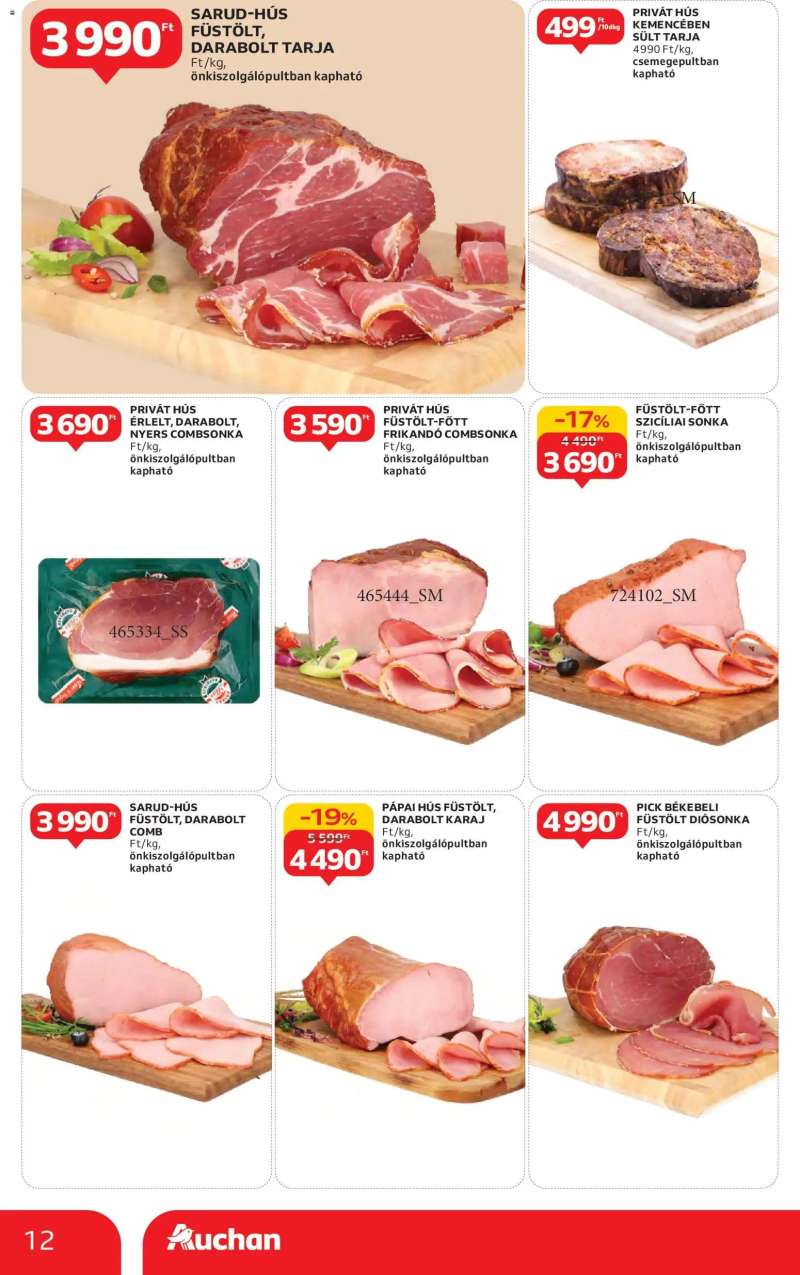 Auchan Akciós újság Auchan 12 oldal