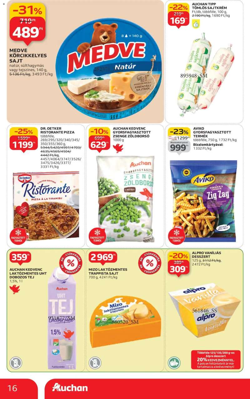 Auchan Akciós újság Auchan 16 oldal