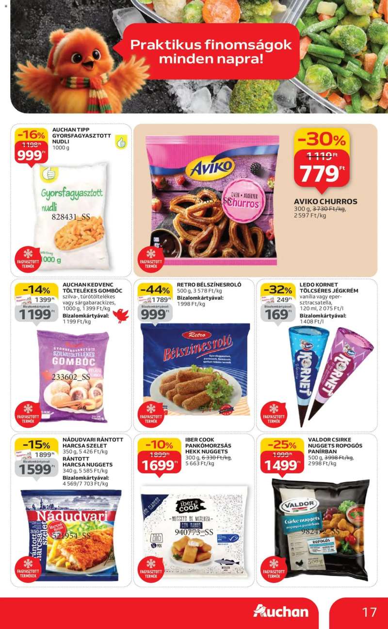 Auchan Akciós újság Auchan 17 oldal