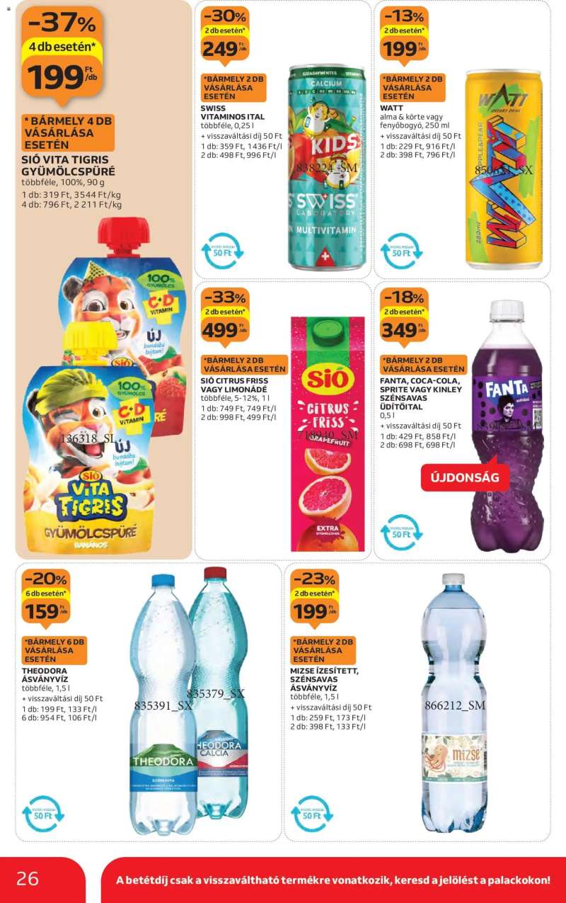 Auchan Akciós újság Auchan 26 oldal