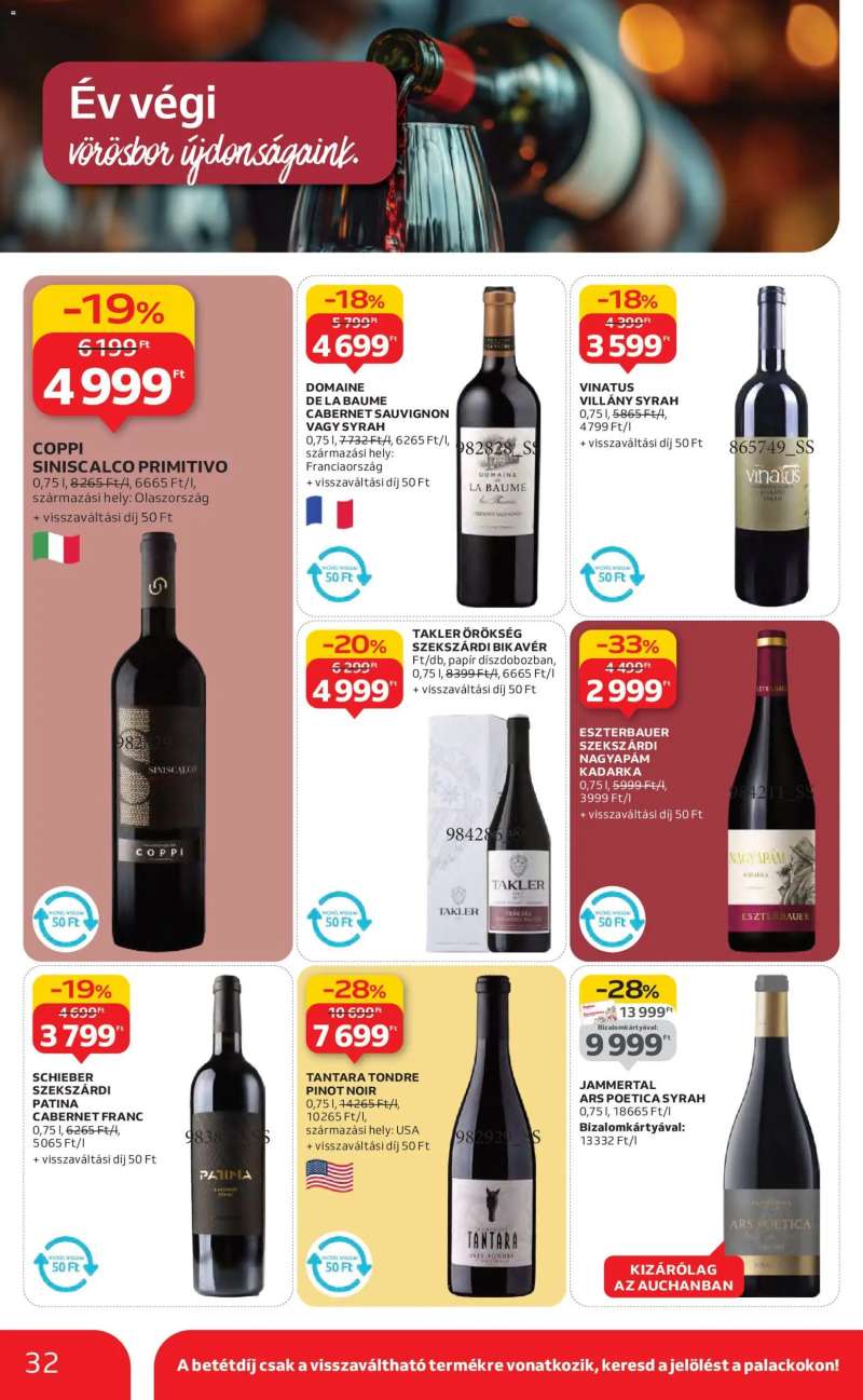 Auchan Akciós újság Auchan 32 oldal