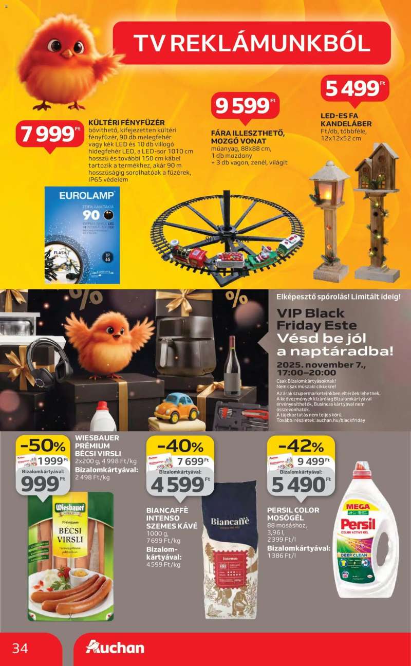 Auchan Akciós újság Auchan 34 oldal