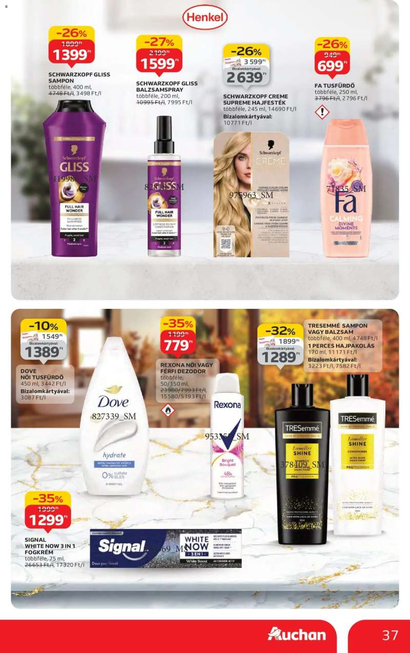 Auchan Akciós újság Auchan 37 oldal