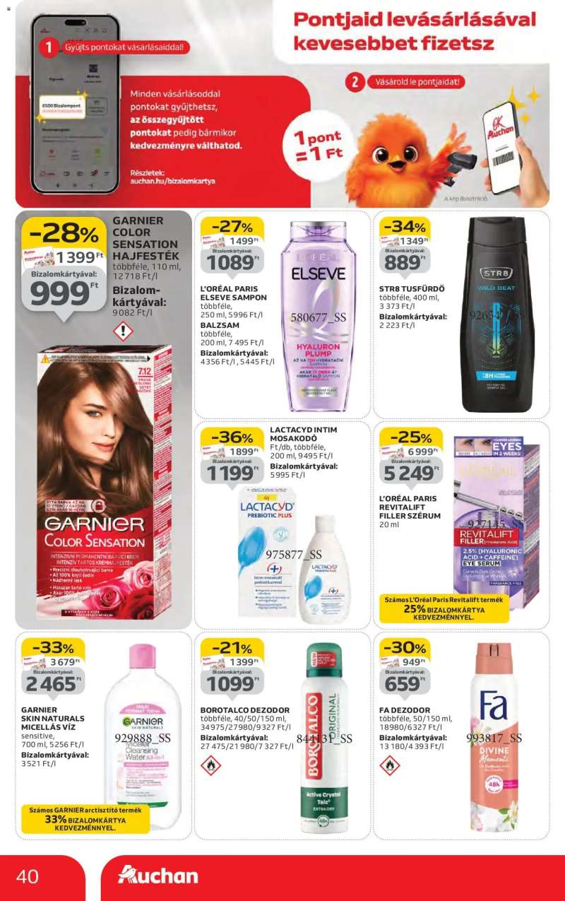 Auchan Akciós újság Auchan 40 oldal
