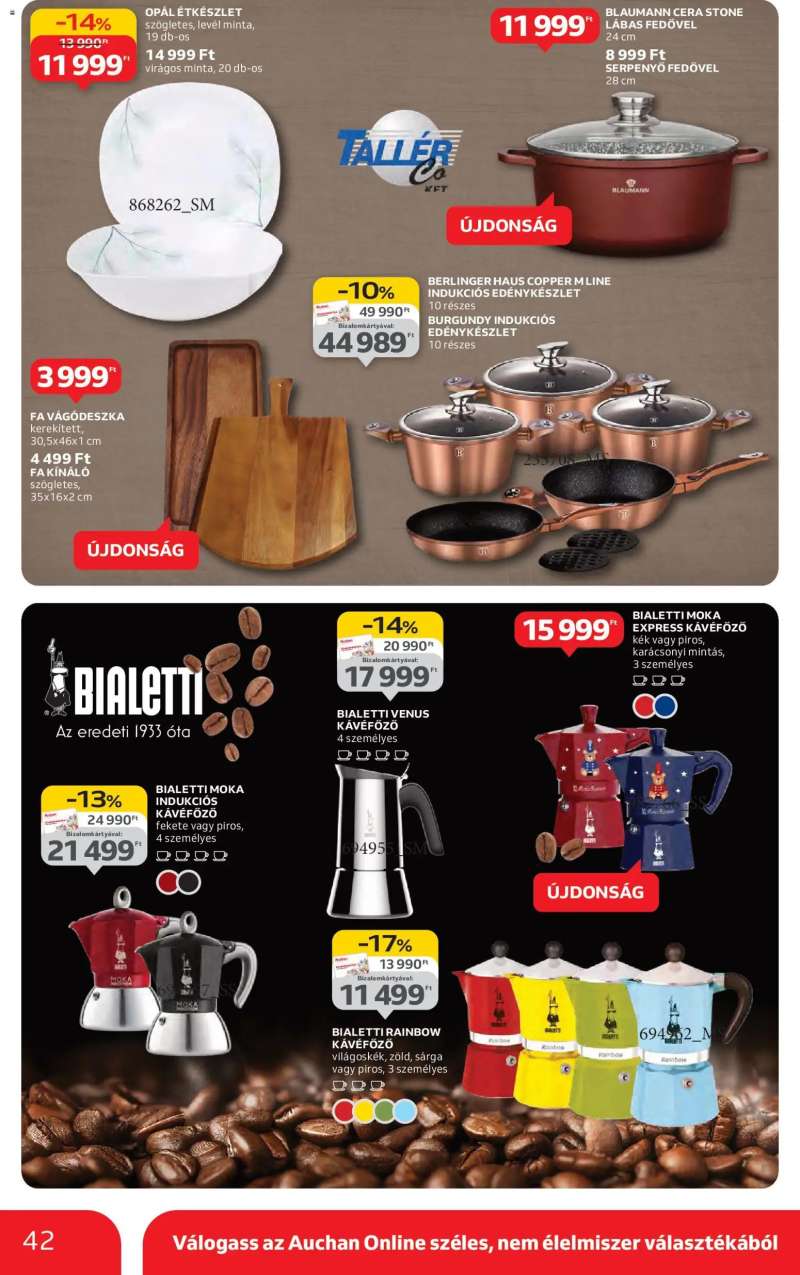 Auchan Akciós újság Auchan 42 oldal