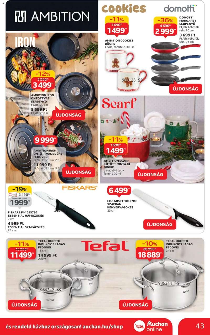 Auchan Akciós újság Auchan 43 oldal