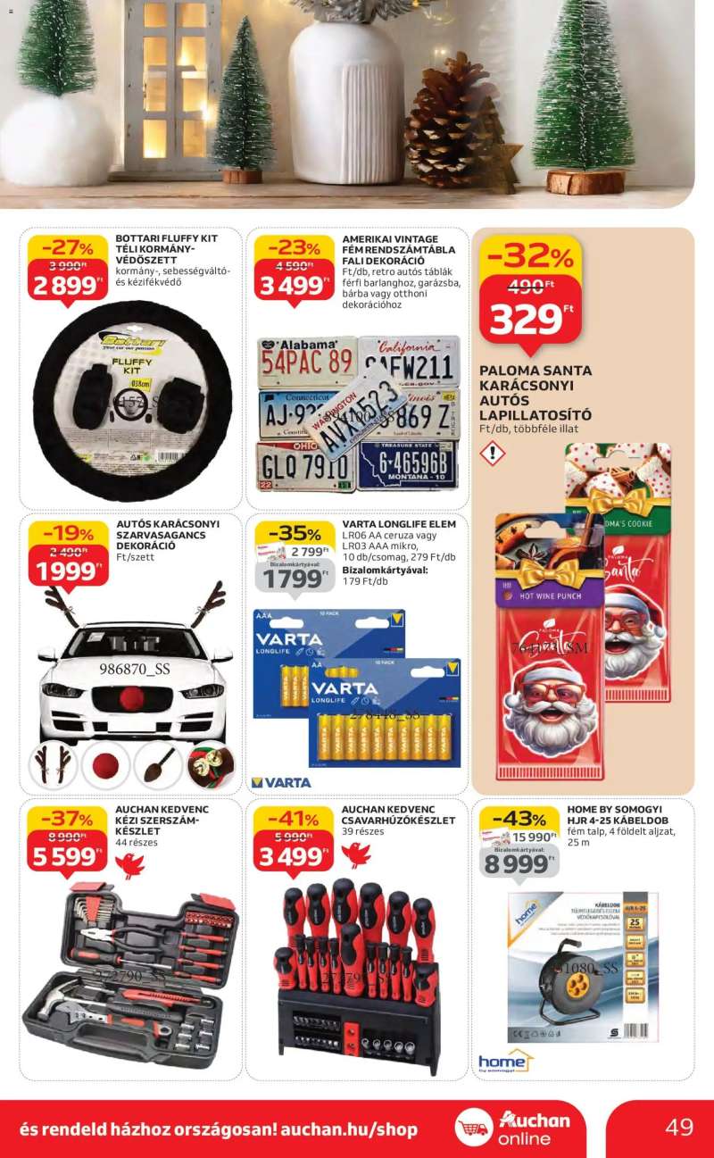 Auchan Akciós újság Auchan 49 oldal