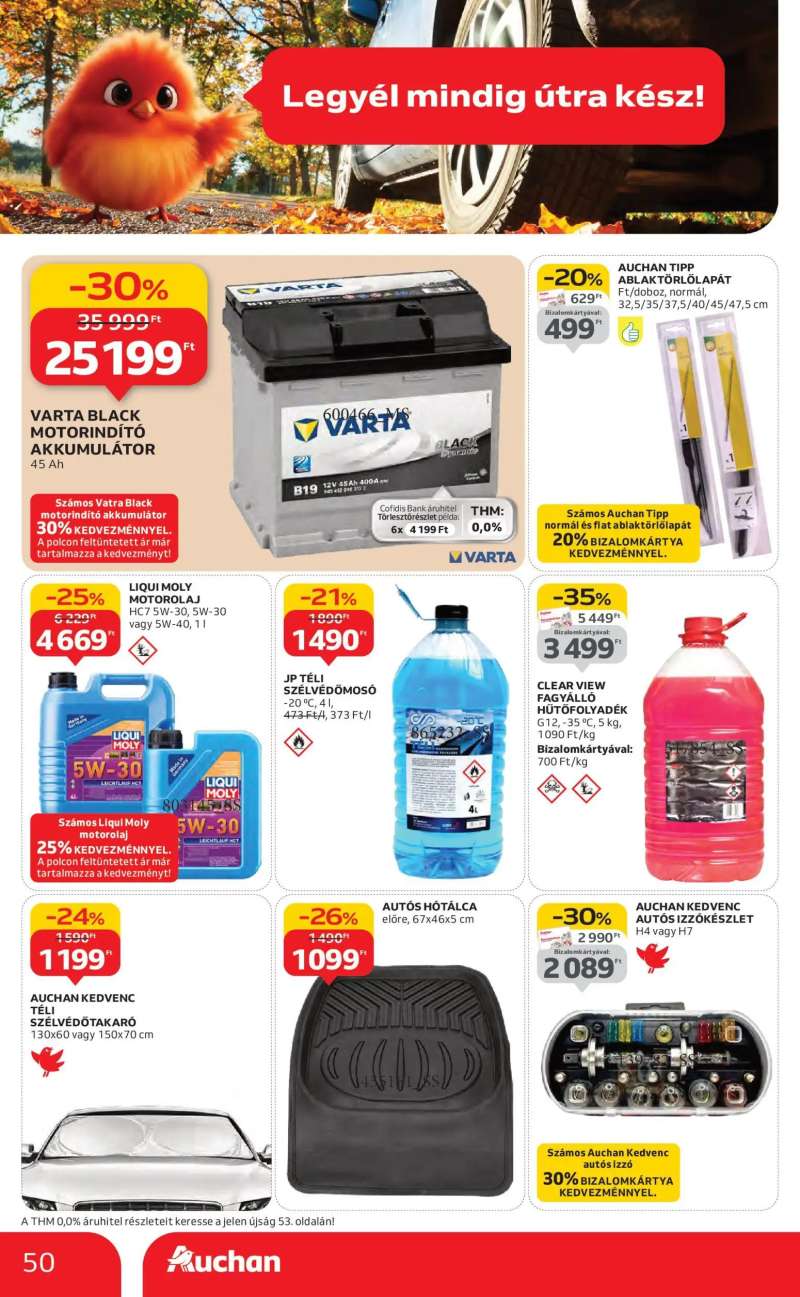 Auchan Akciós újság Auchan 50 oldal