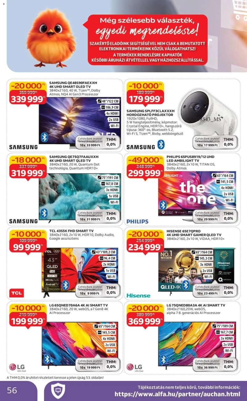 Auchan Akciós újság Auchan 56 oldal