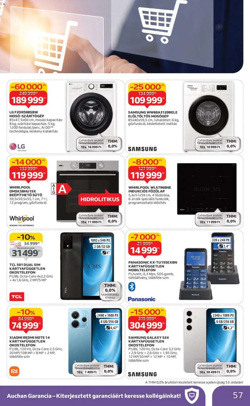 Auchan Akciós újság Auchan 57 oldal