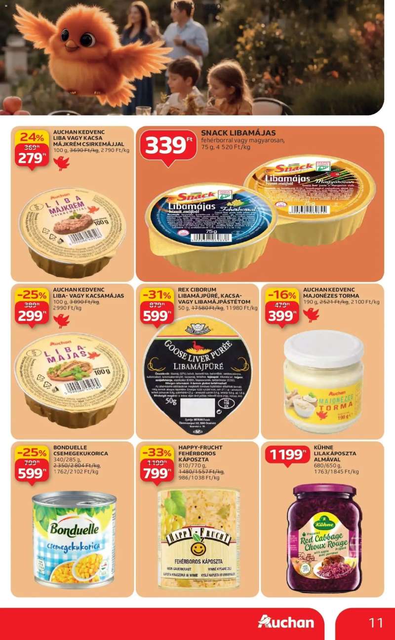 Auchan Auchan újság érvényessége 11.05.-ig 11 oldal