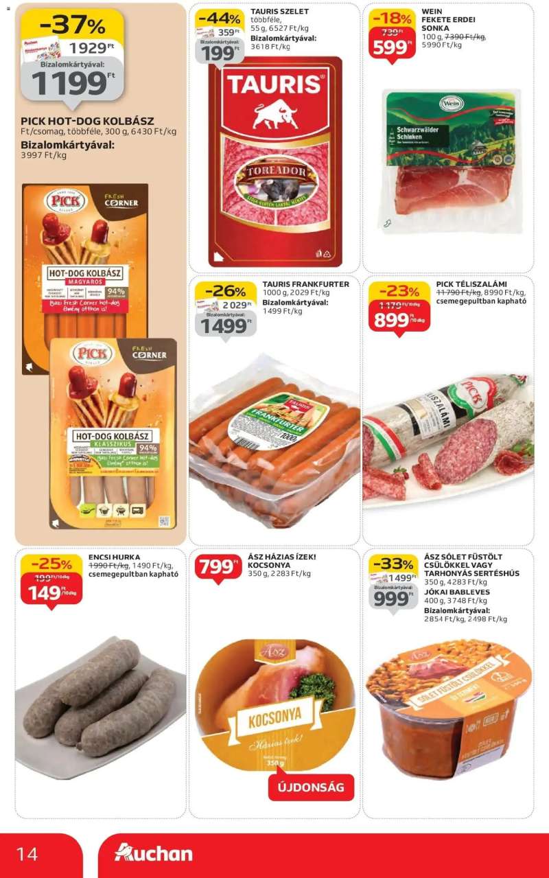 Auchan Auchan újság érvényessége 11.05.-ig 14 oldal