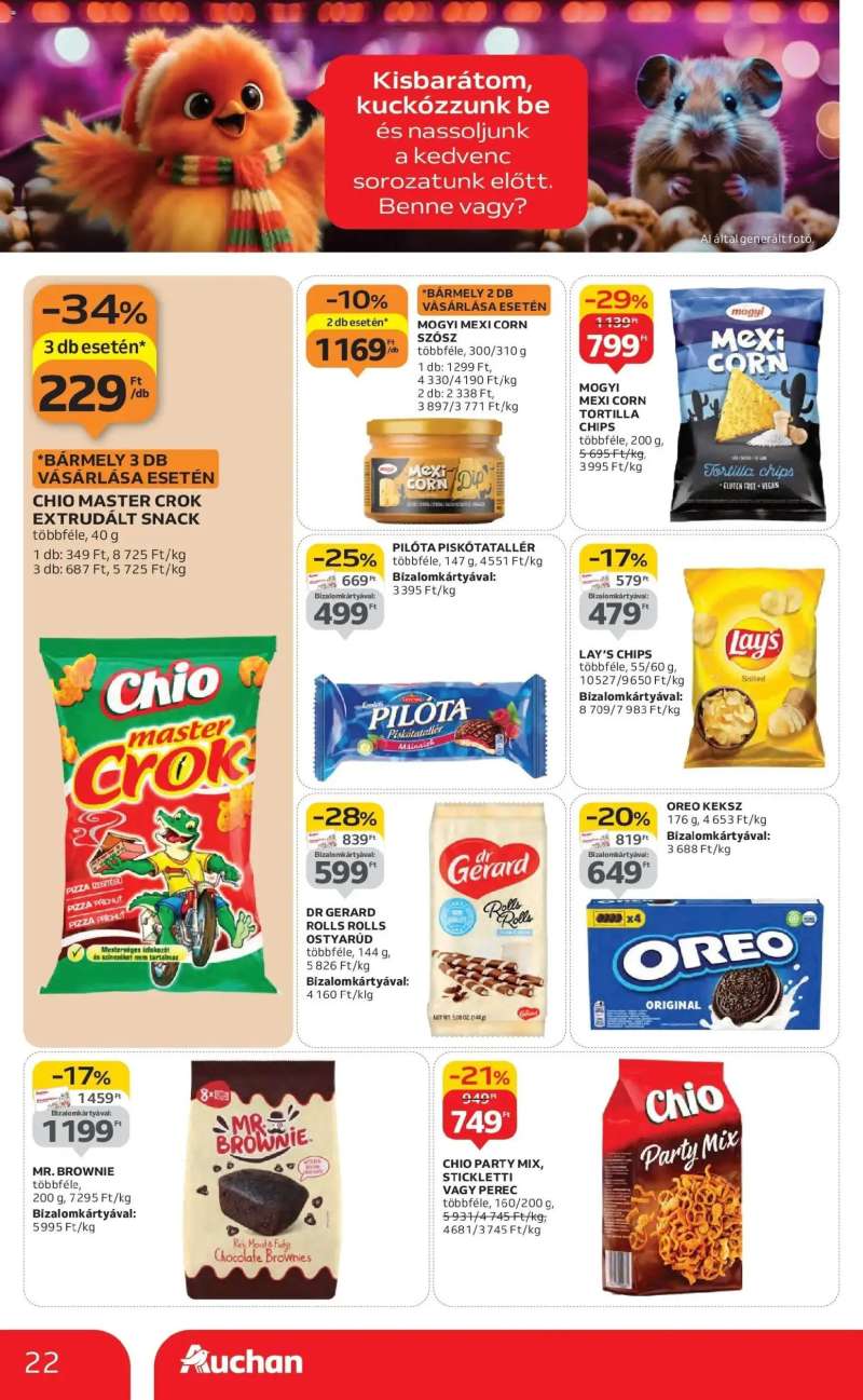 Auchan Auchan újság érvényessége 11.05.-ig 22 oldal