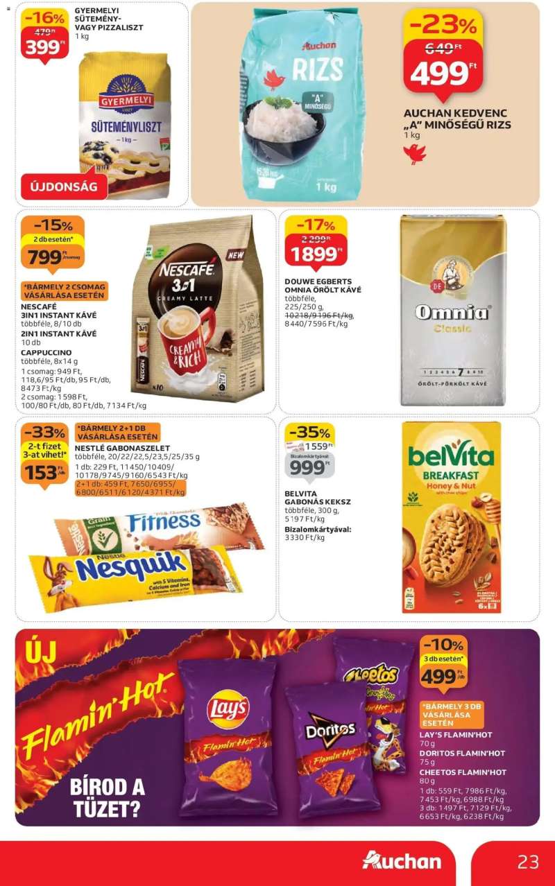 Auchan Auchan újság érvényessége 11.05.-ig 23 oldal