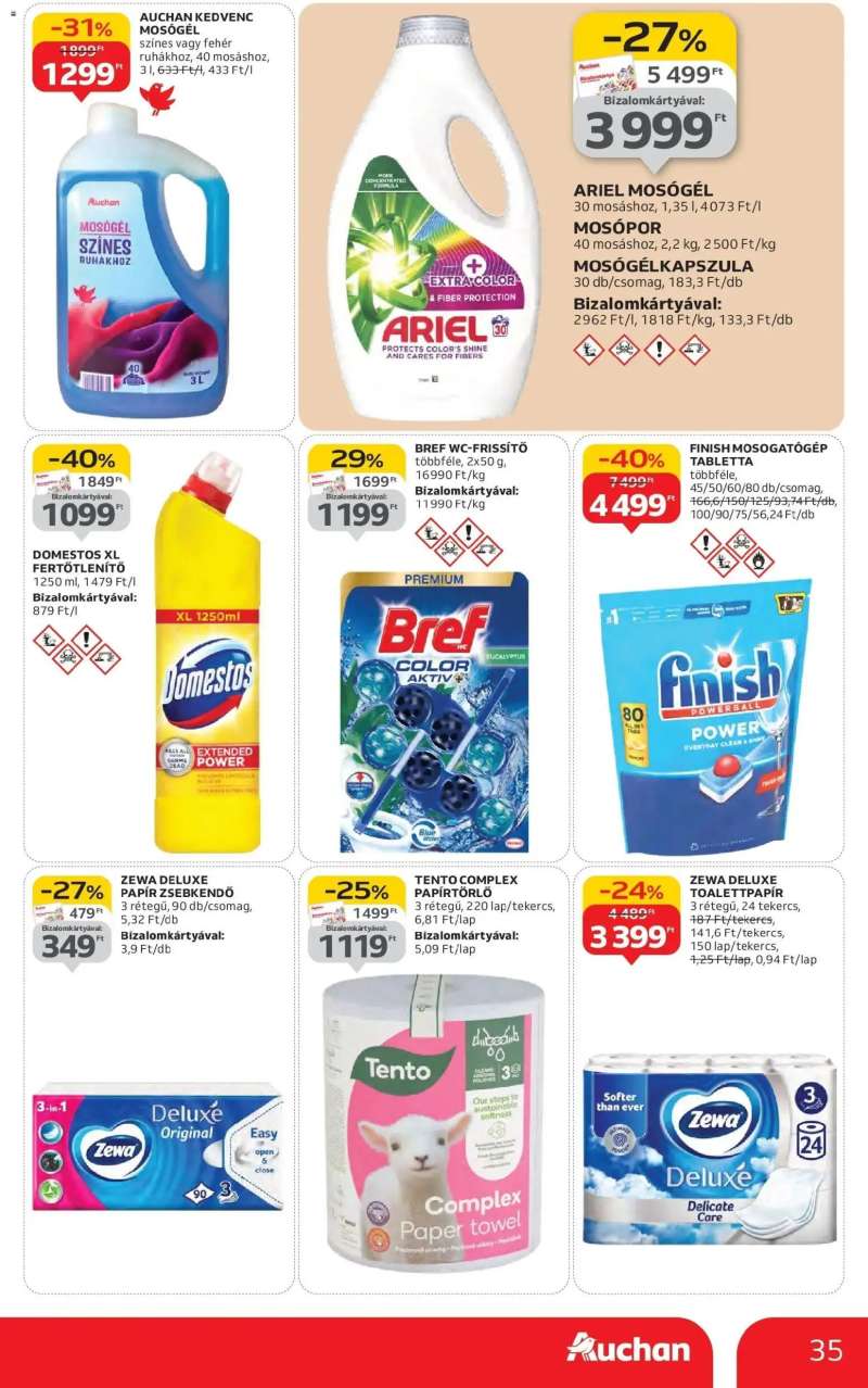 Auchan Auchan újság érvényessége 11.05.-ig 35 oldal