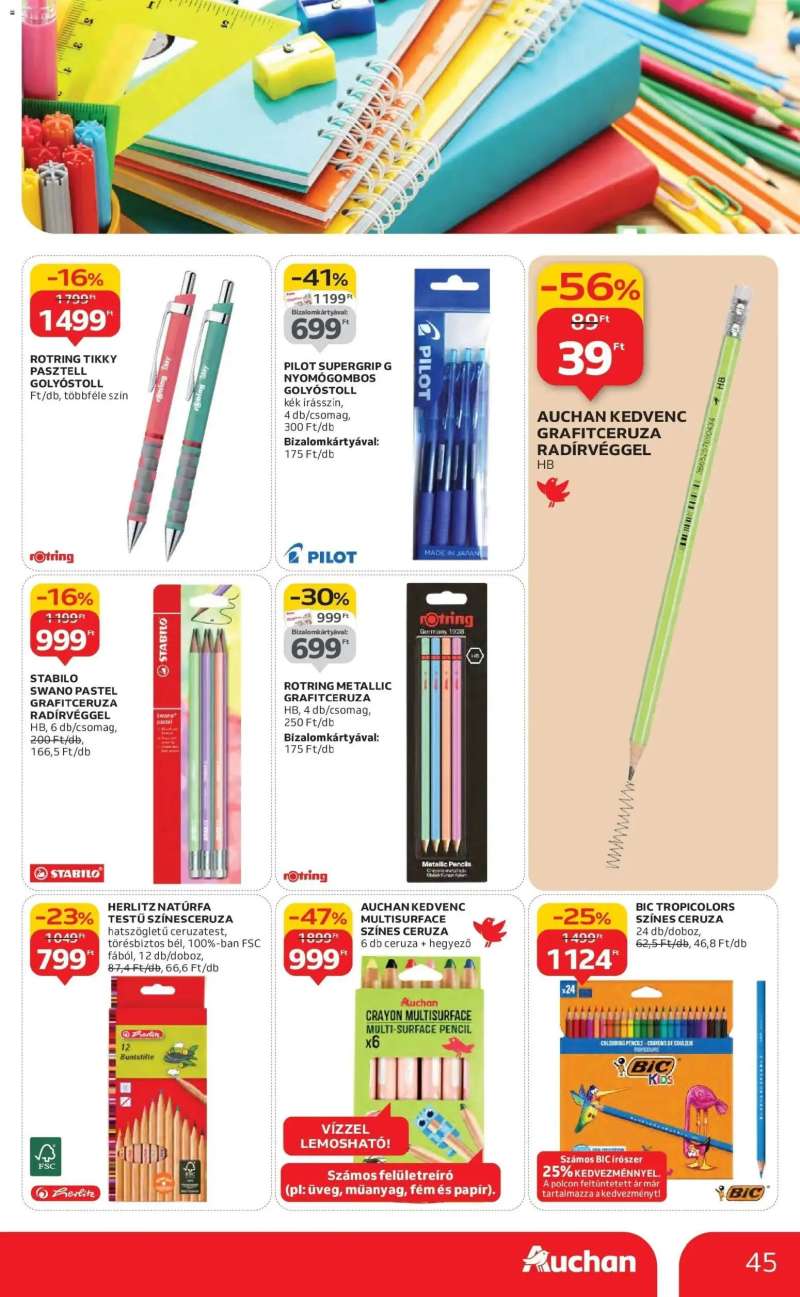 Auchan Auchan újság érvényessége 11.05.-ig 45 oldal