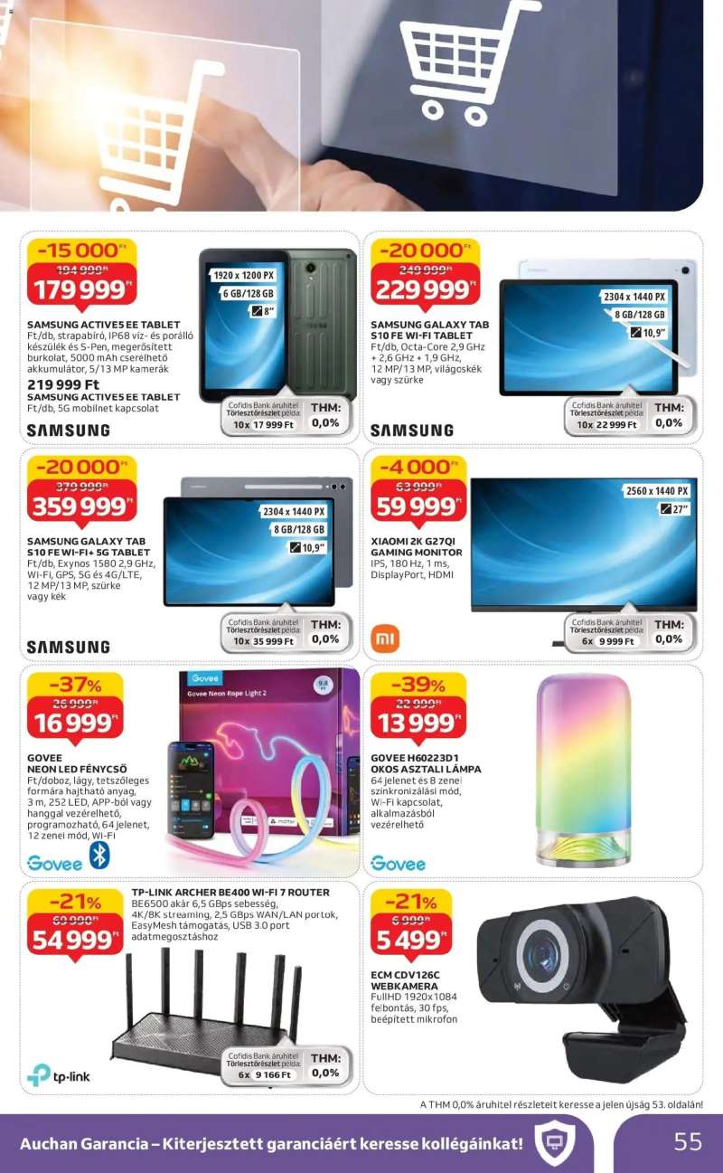 Auchan Auchan újság érvényessége 11.05.-ig 55 oldal