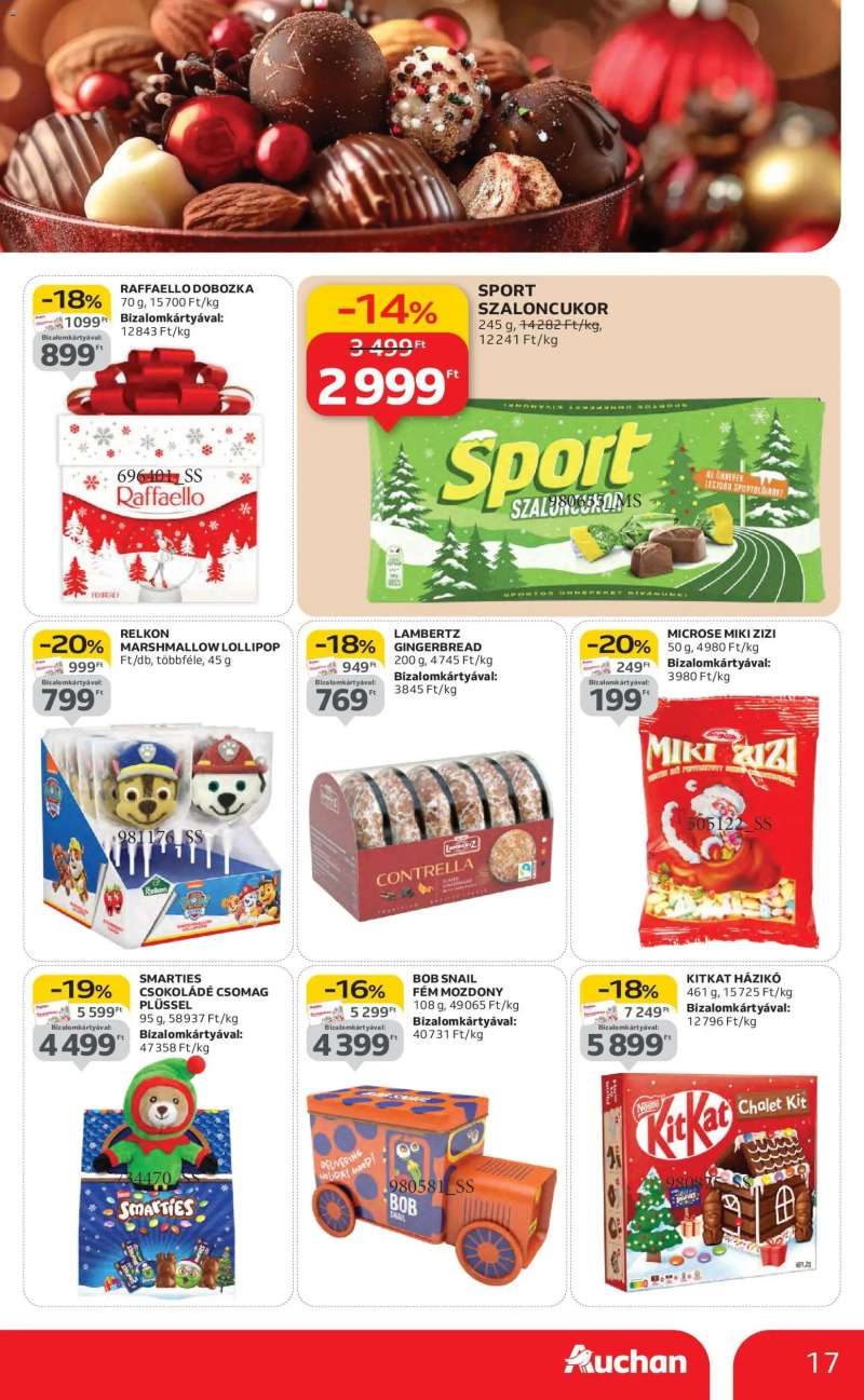 Auchan Akciós újság Auchan 17 oldal