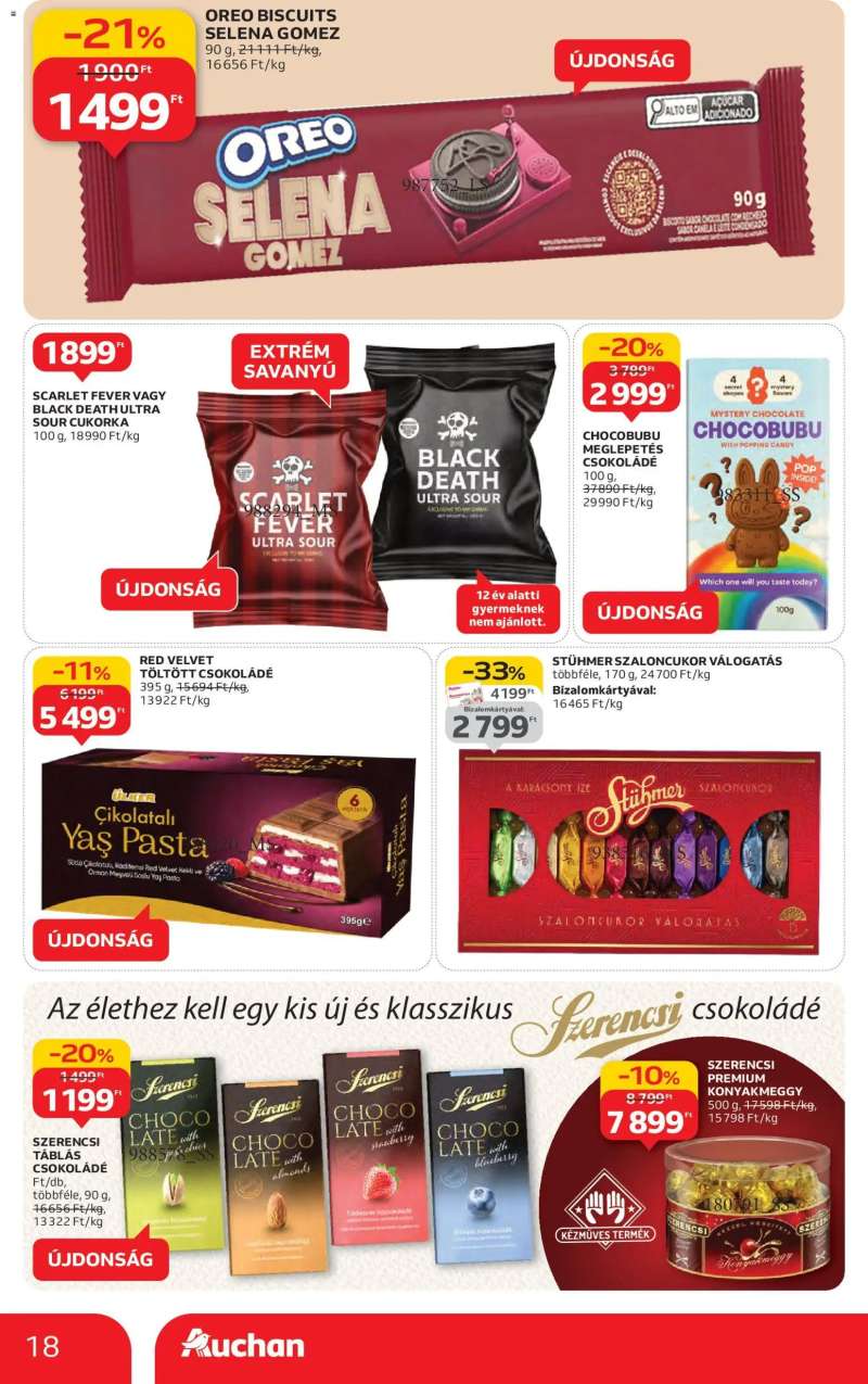 Auchan Akciós újság Auchan 18 oldal