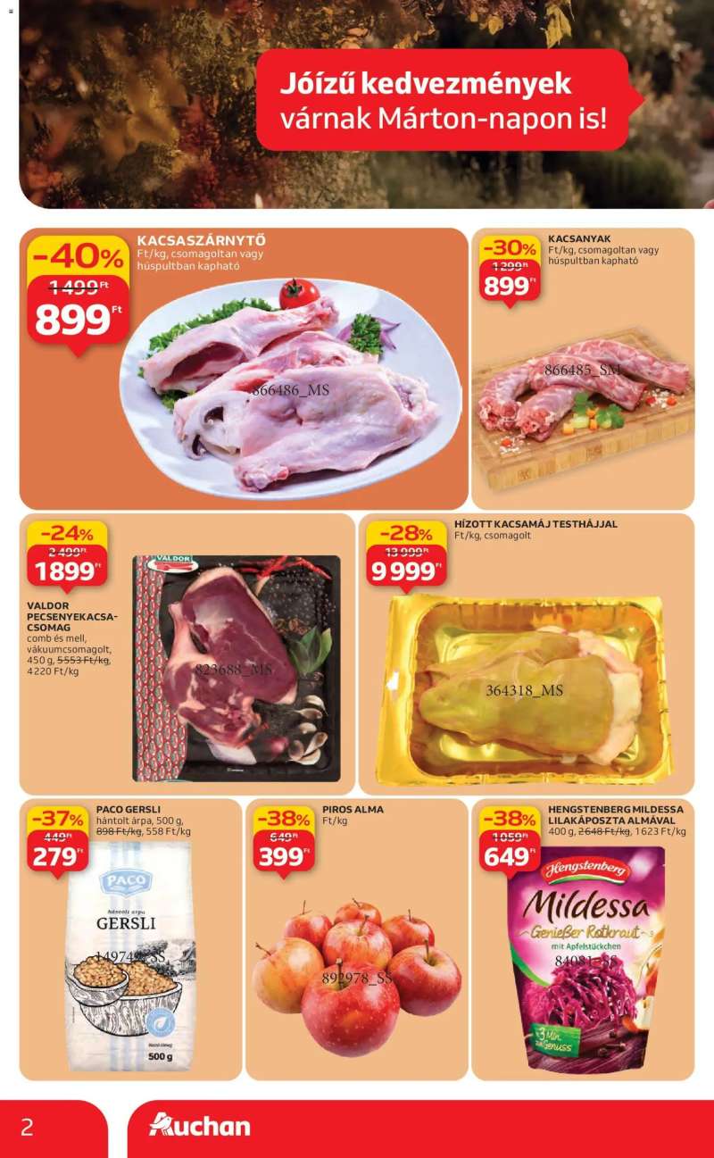Auchan Akciós újság Auchan 2 oldal