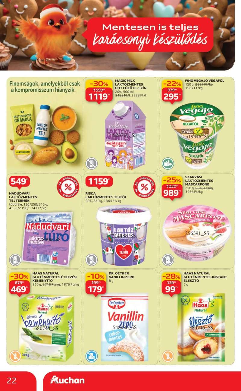 Auchan Akciós újság Auchan 22 oldal