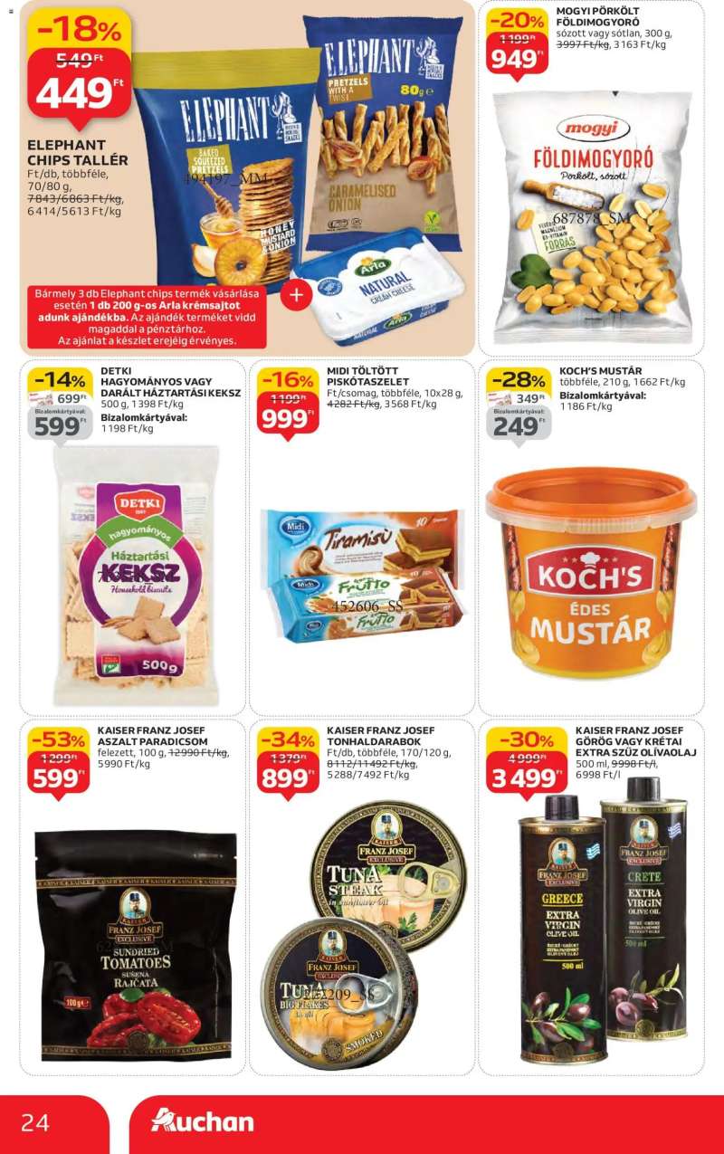 Auchan Akciós újság Auchan 24 oldal