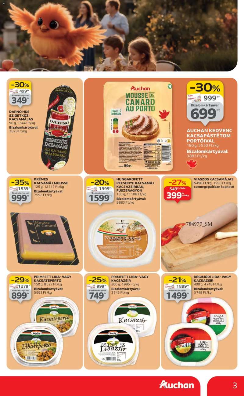 Auchan Akciós újság Auchan 3 oldal