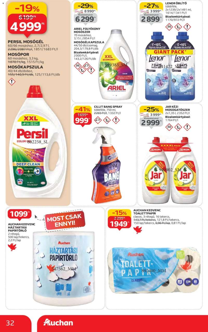 Auchan Akciós újság Auchan 32 oldal