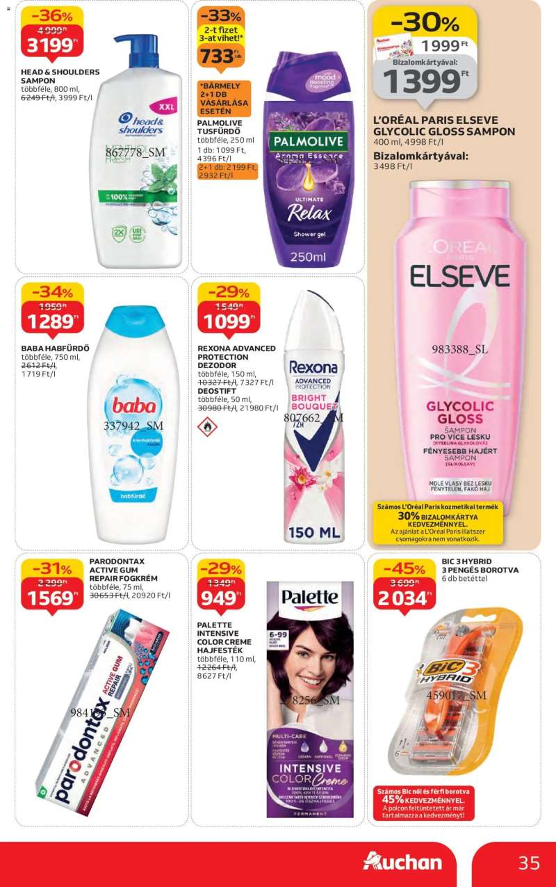 Auchan Akciós újság Auchan 35 oldal
