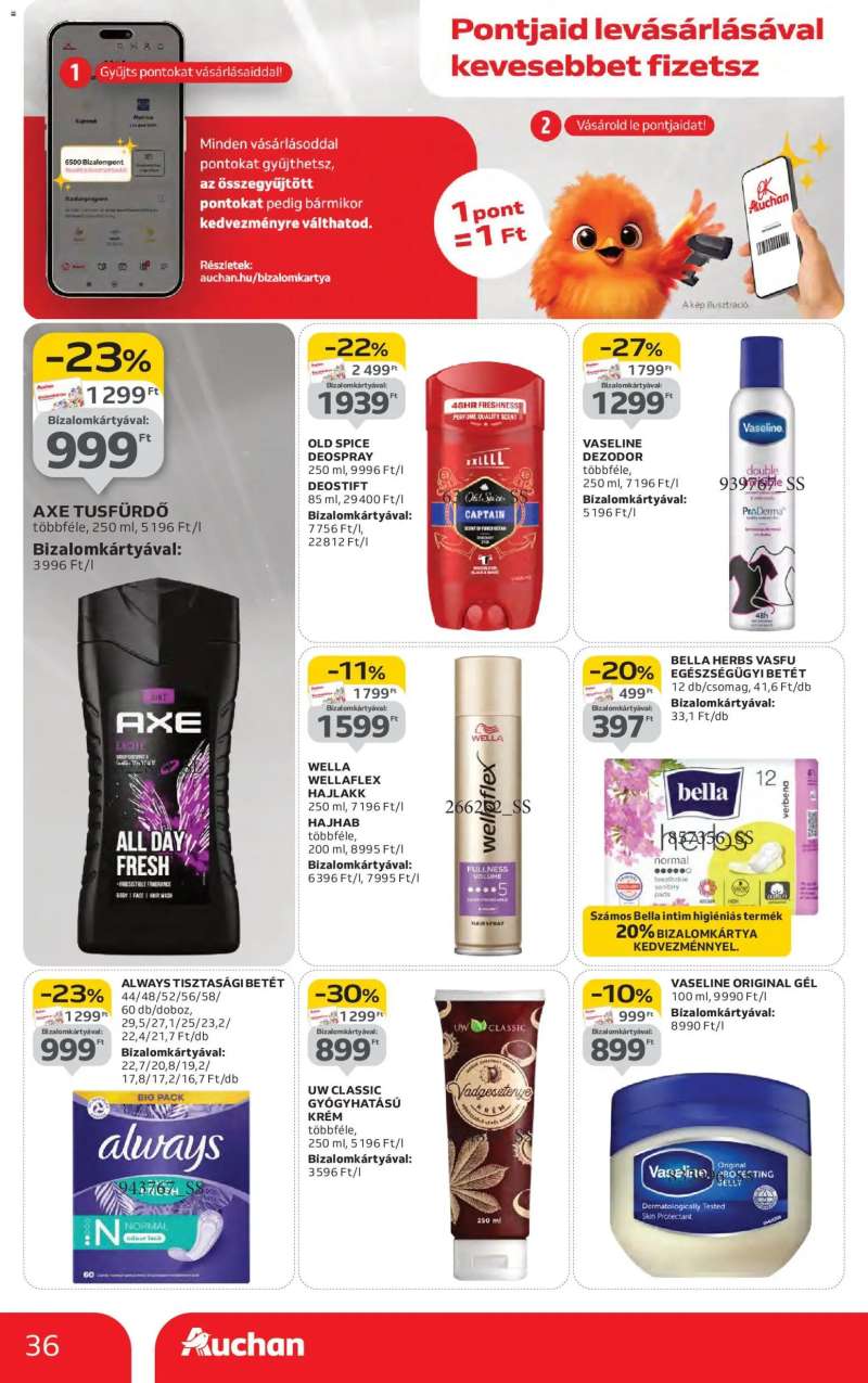 Auchan Akciós újság Auchan 36 oldal