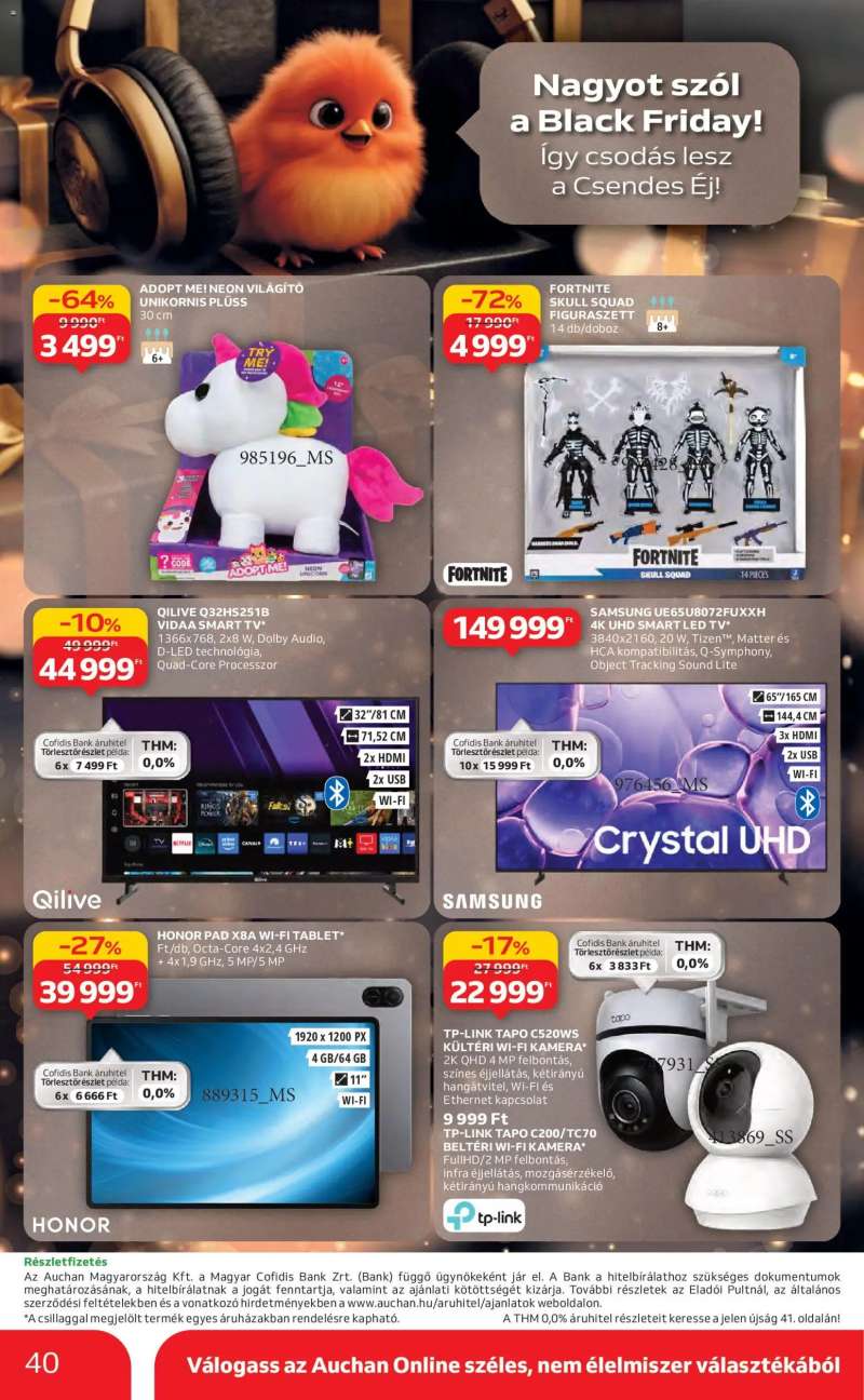 Auchan Akciós újság Auchan 40 oldal