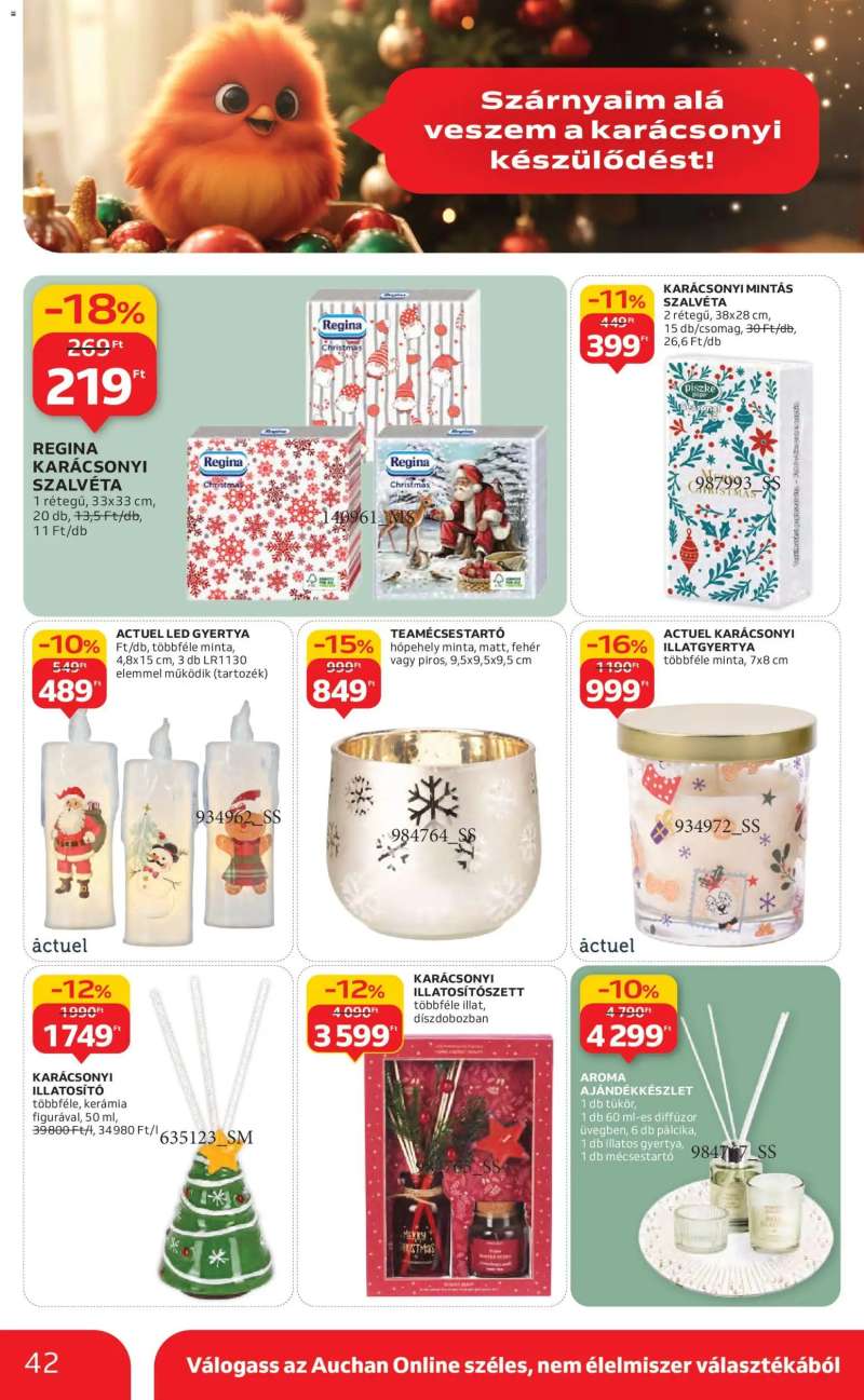 Auchan Akciós újság Auchan 42 oldal