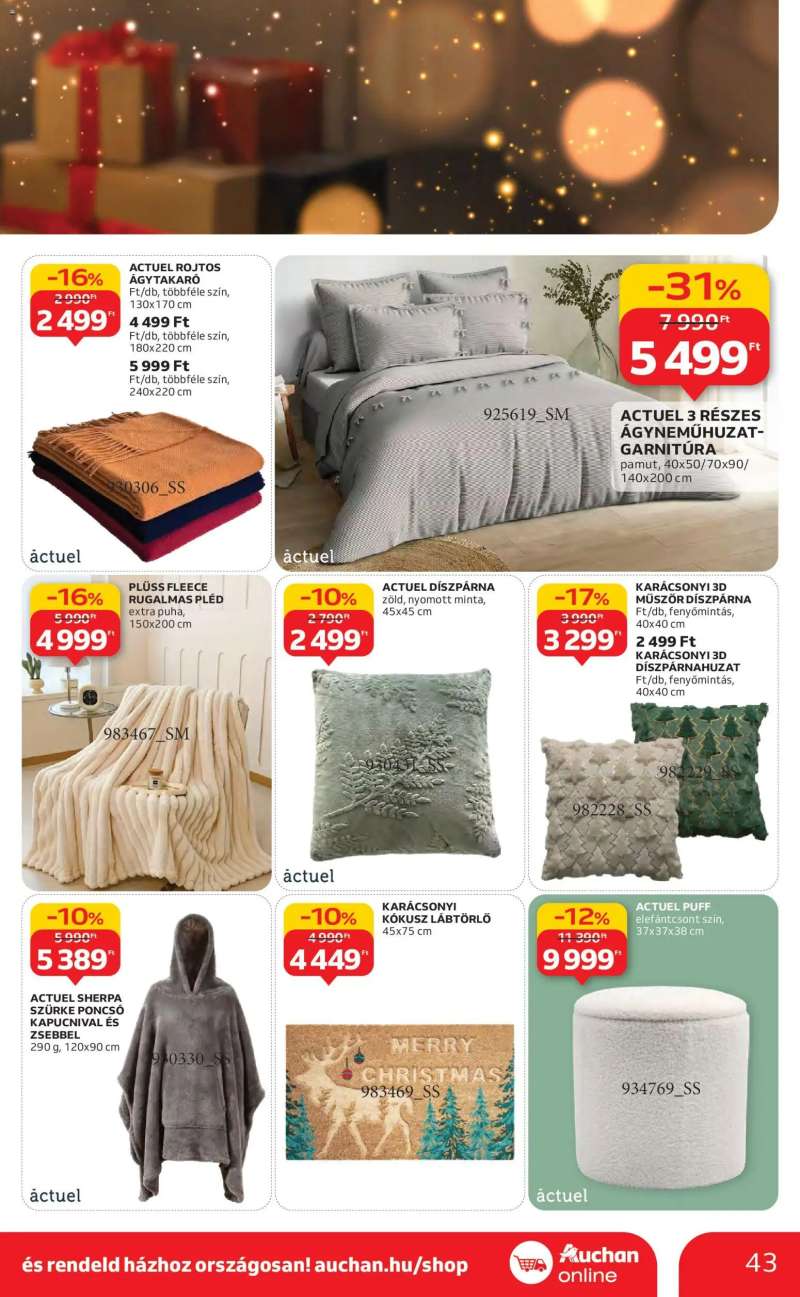 Auchan Akciós újság Auchan 43 oldal
