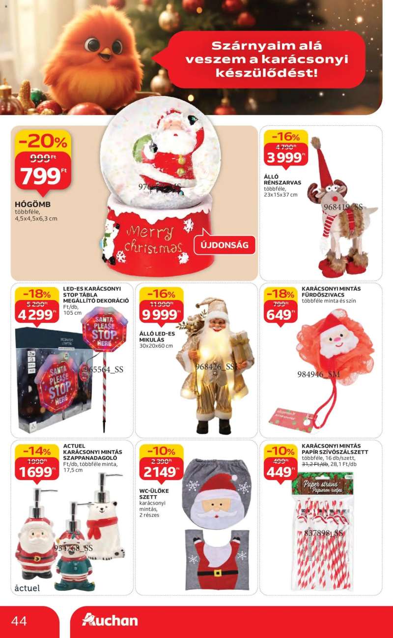 Auchan Akciós újság Auchan 44 oldal
