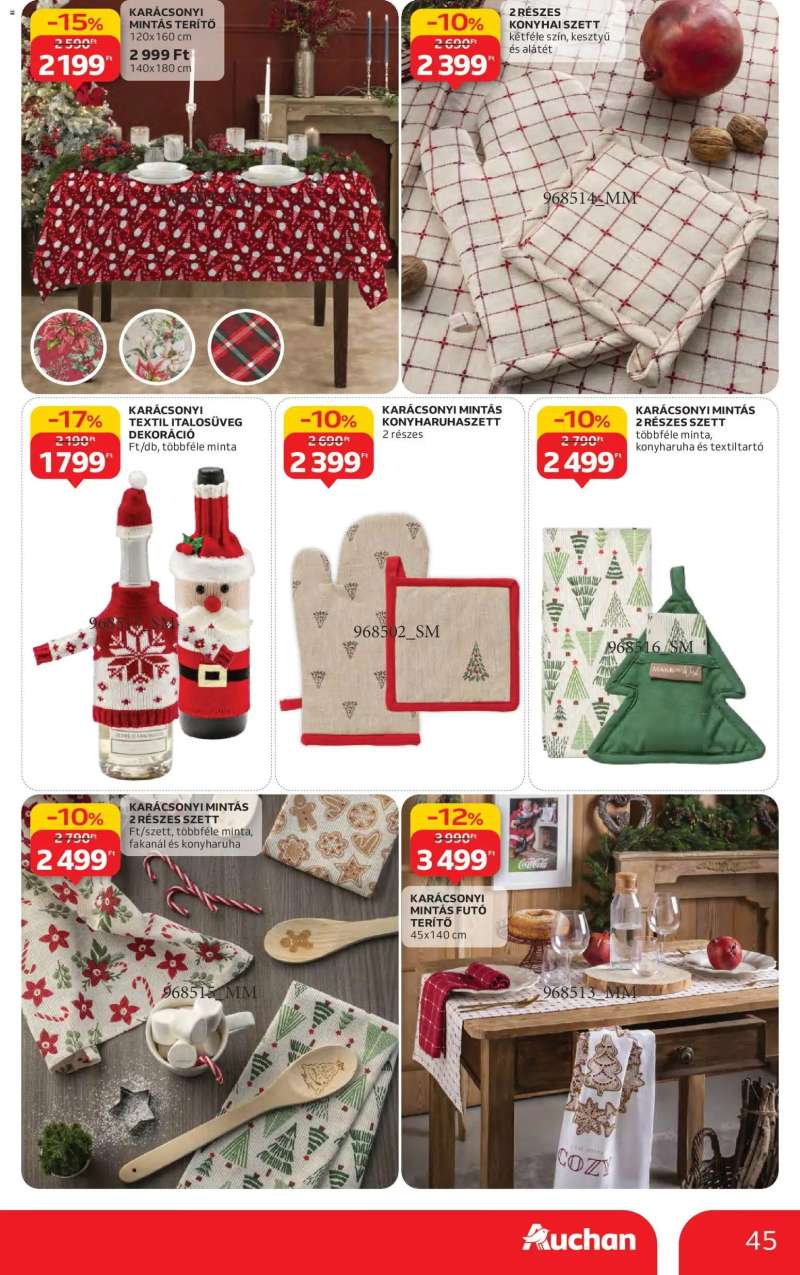 Auchan Akciós újság Auchan 45 oldal