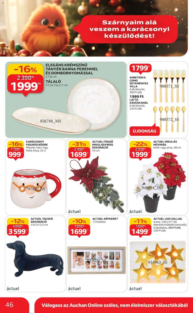 Auchan Akciós újság Auchan 46 oldal