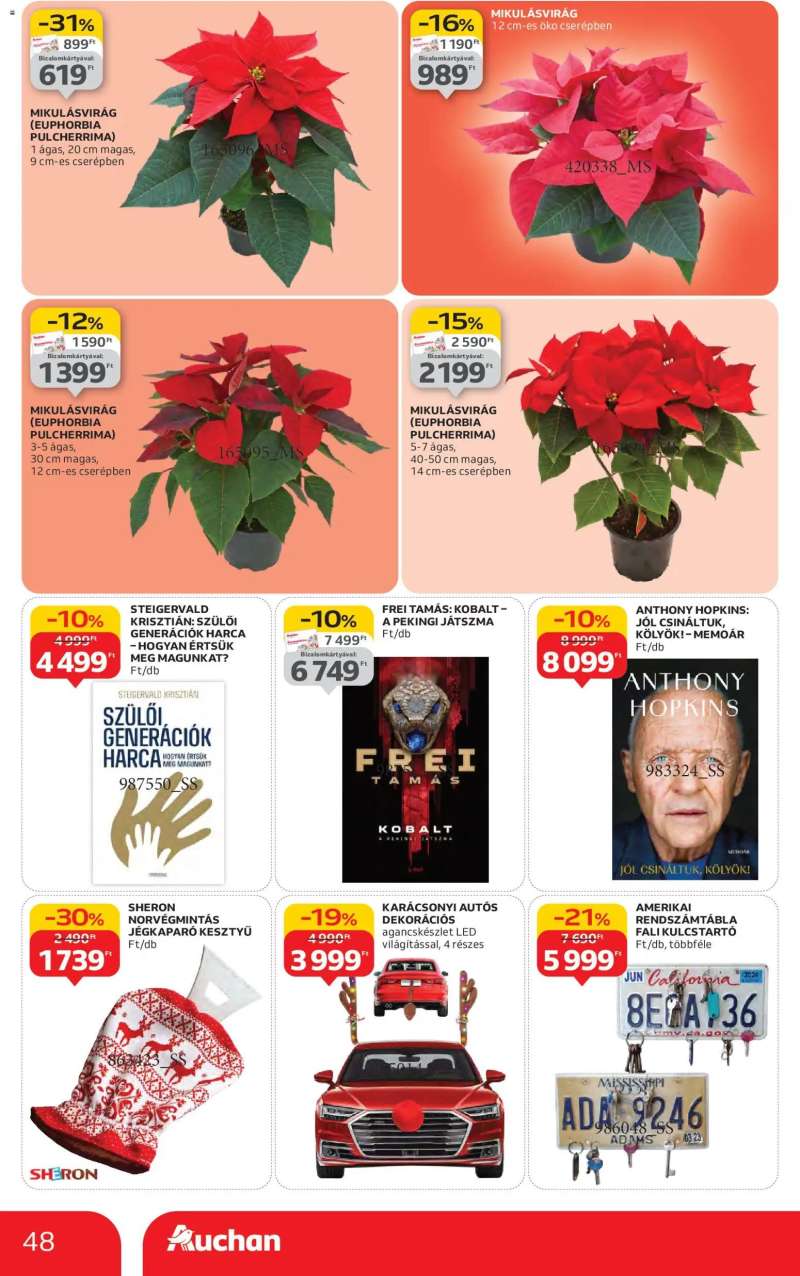 Auchan Akciós újság Auchan 48 oldal