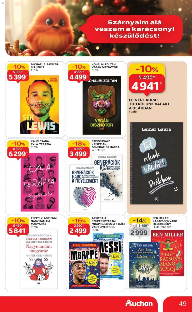 Auchan Akciós újság Auchan 49 oldal