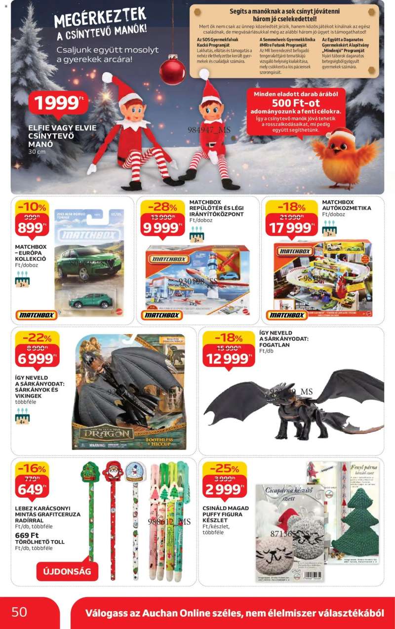 Auchan Akciós újság Auchan 50 oldal