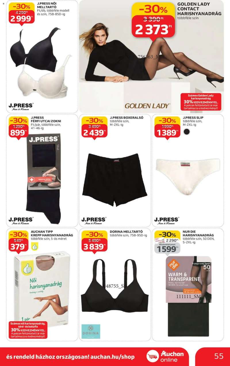 Auchan Akciós újság Auchan 55 oldal