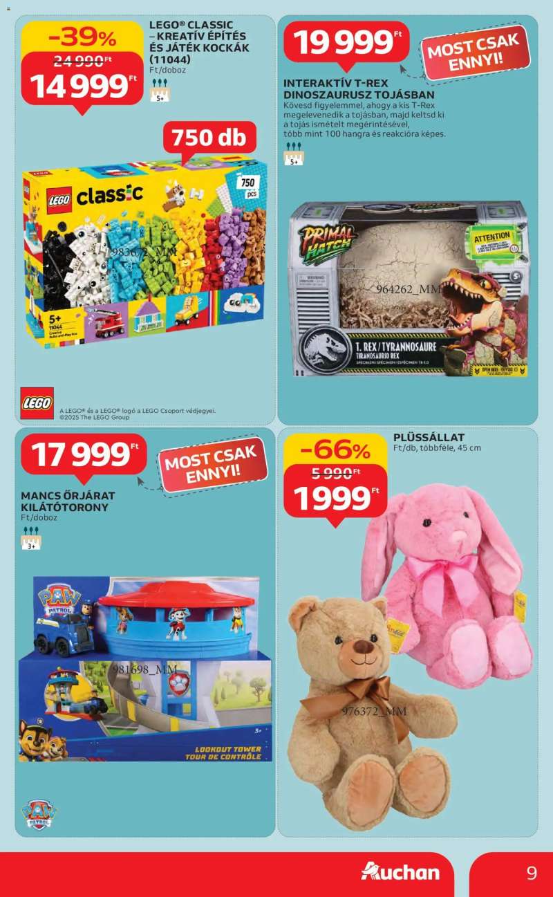Auchan Akciós újság Auchan 9 oldal