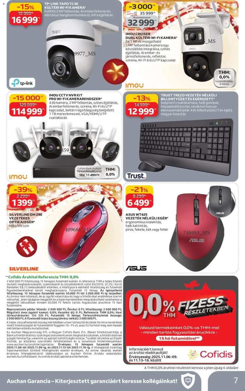 Auchan Hipermarket elektronikai termékek 7 oldal
